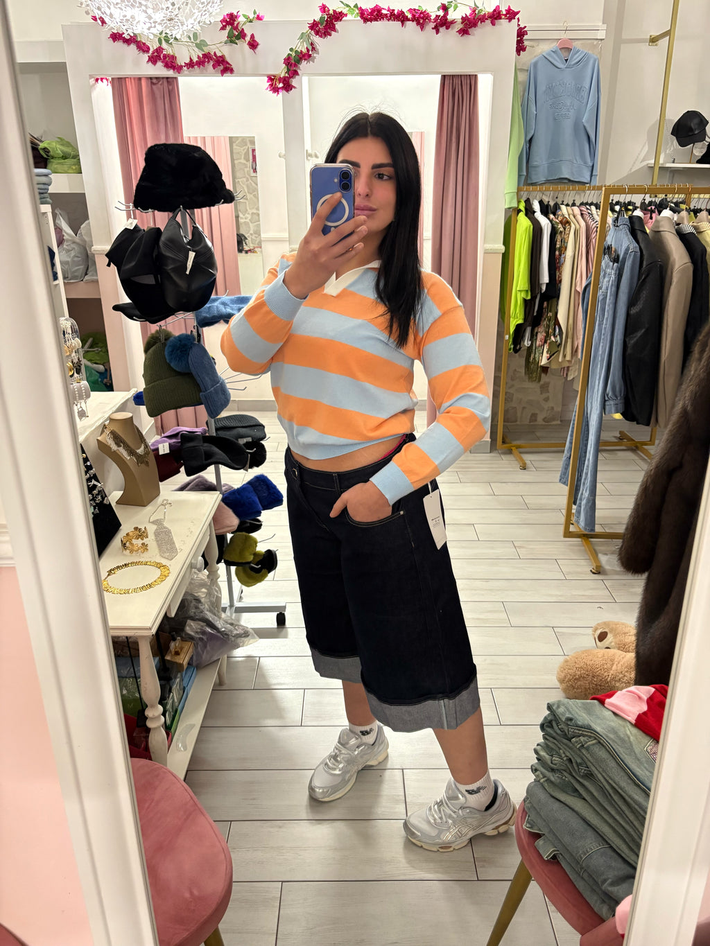Bermuda in jeans