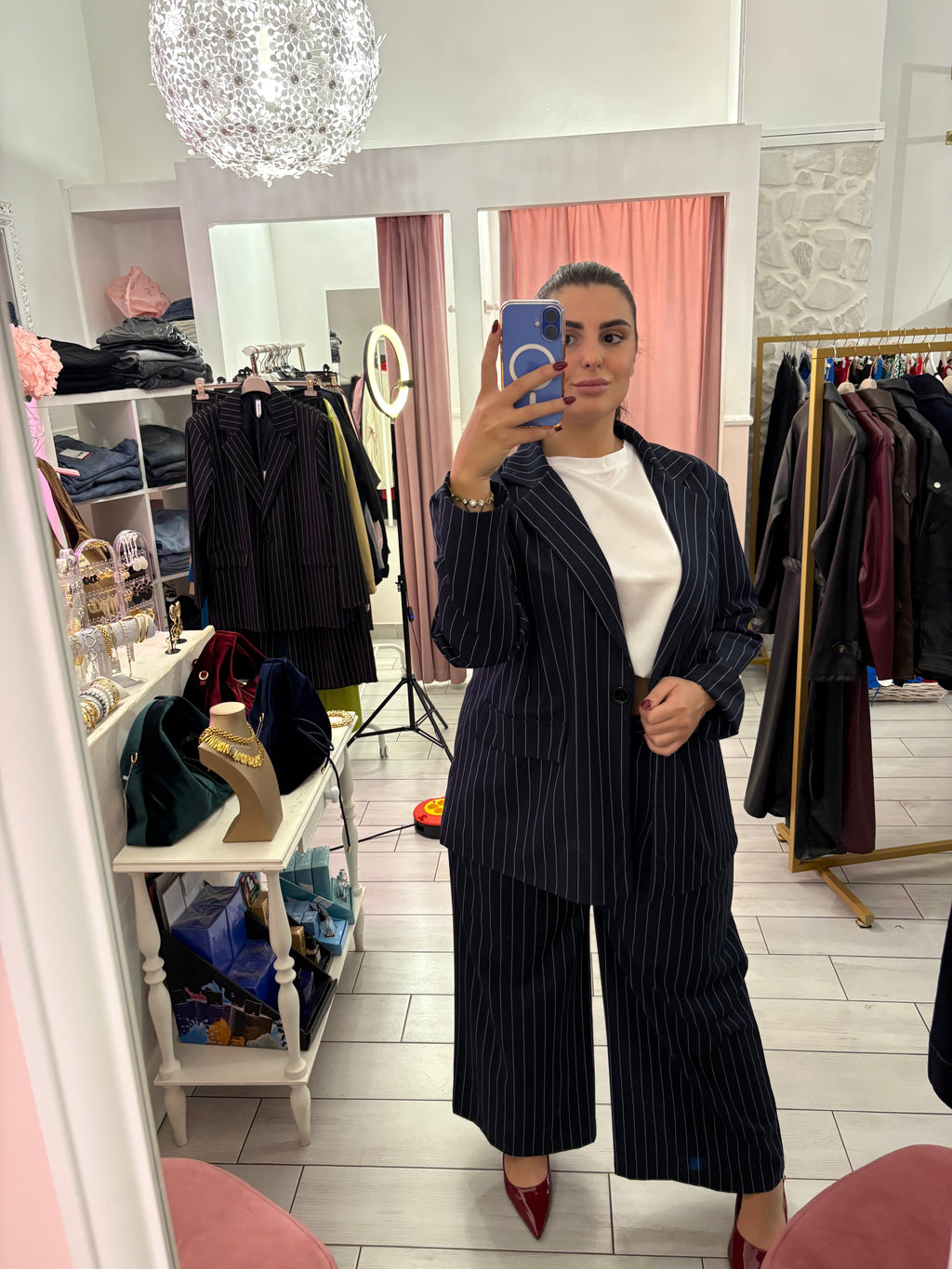 Tailleur gessato