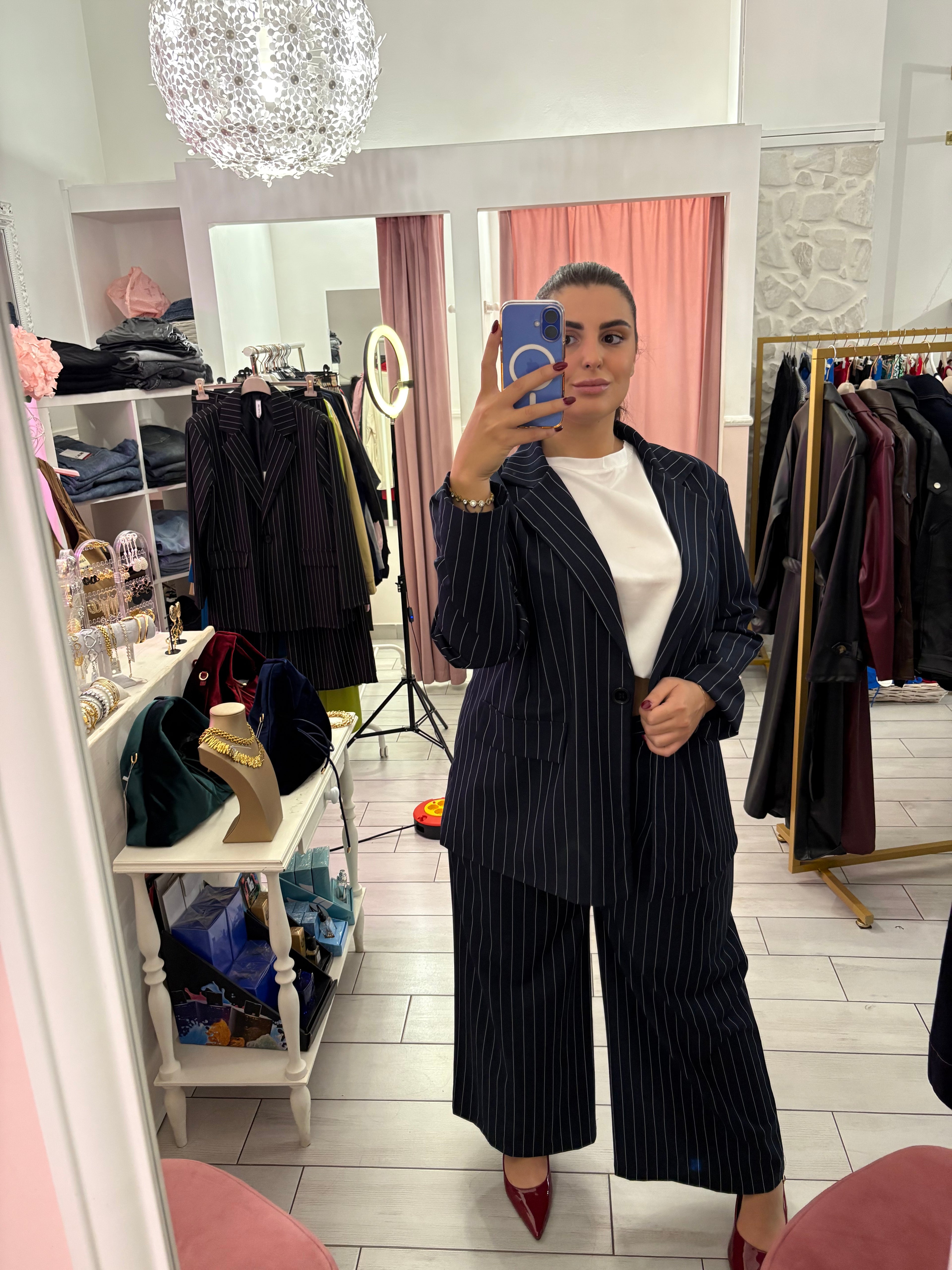 Tailleur gessato
