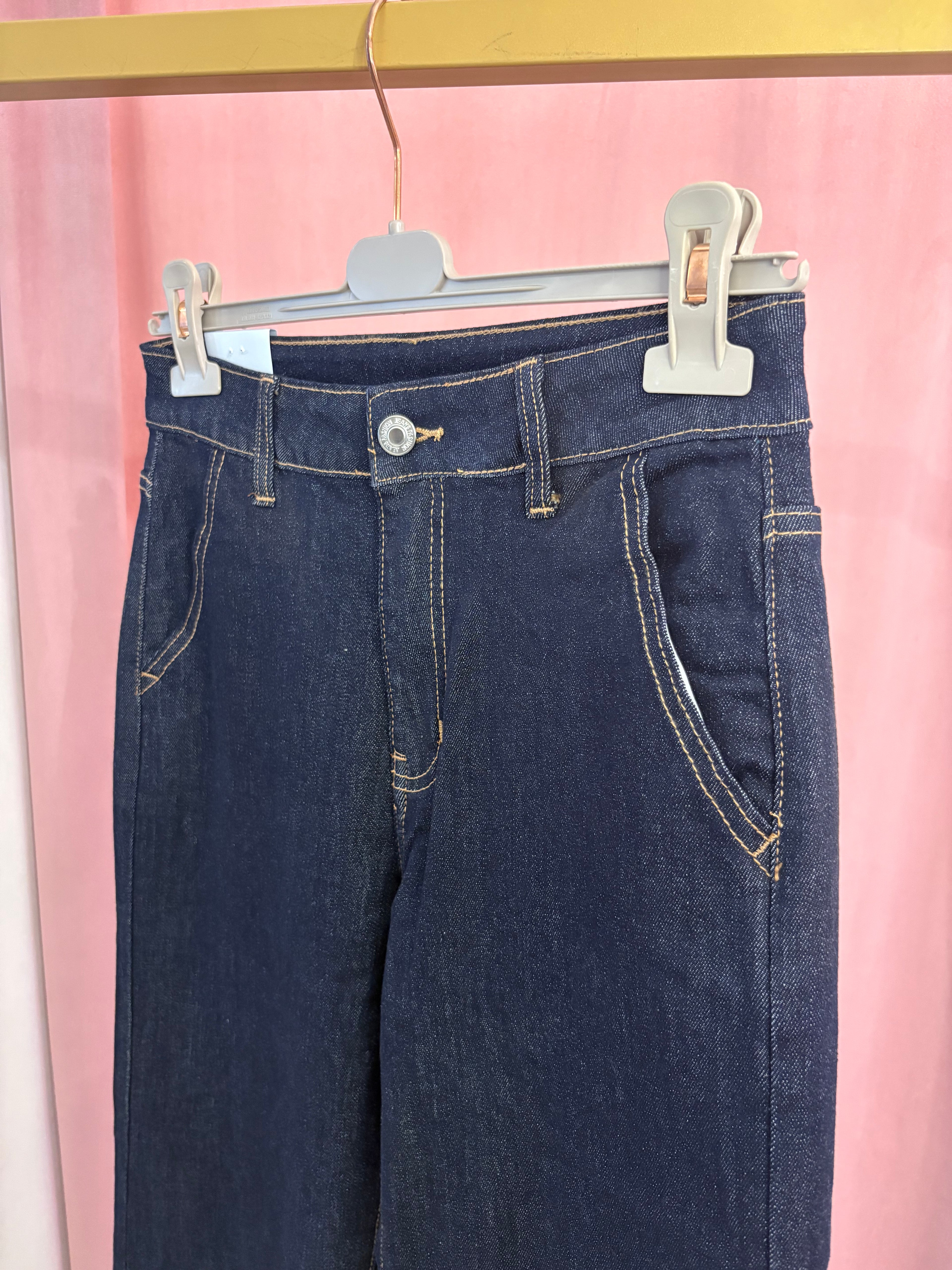 Jeans finto piegone