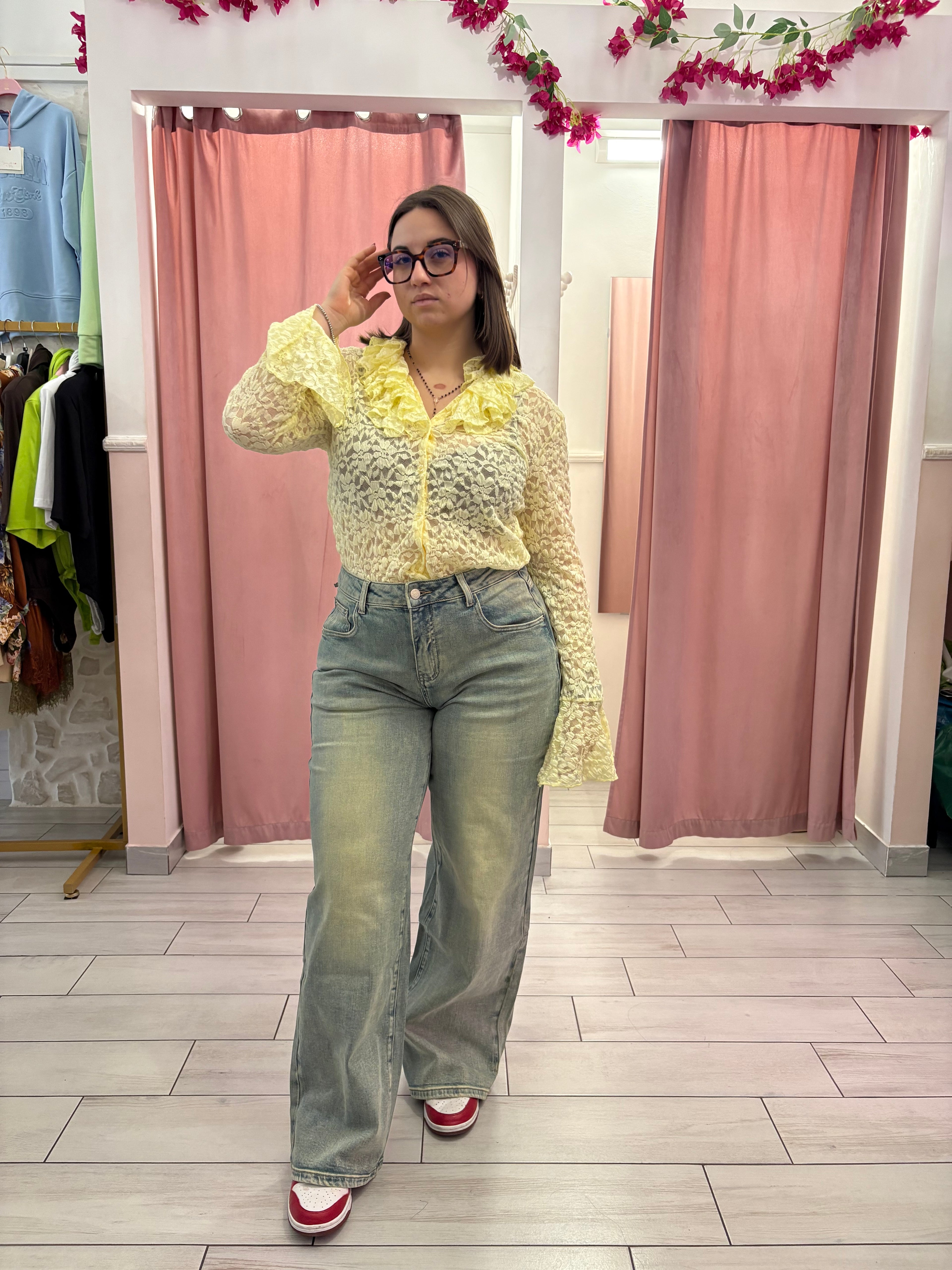 Jeans taschino particolare
