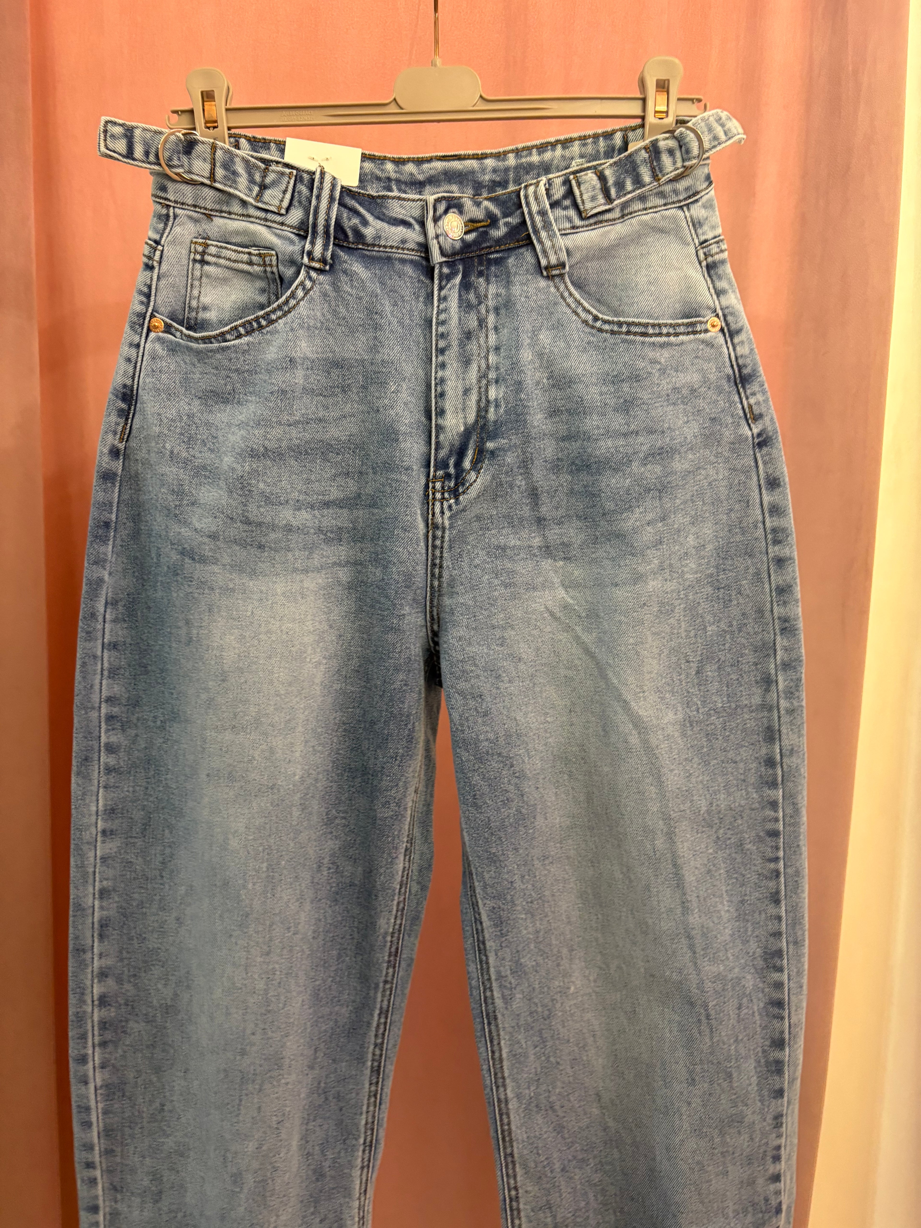 Jeans mom oversize
