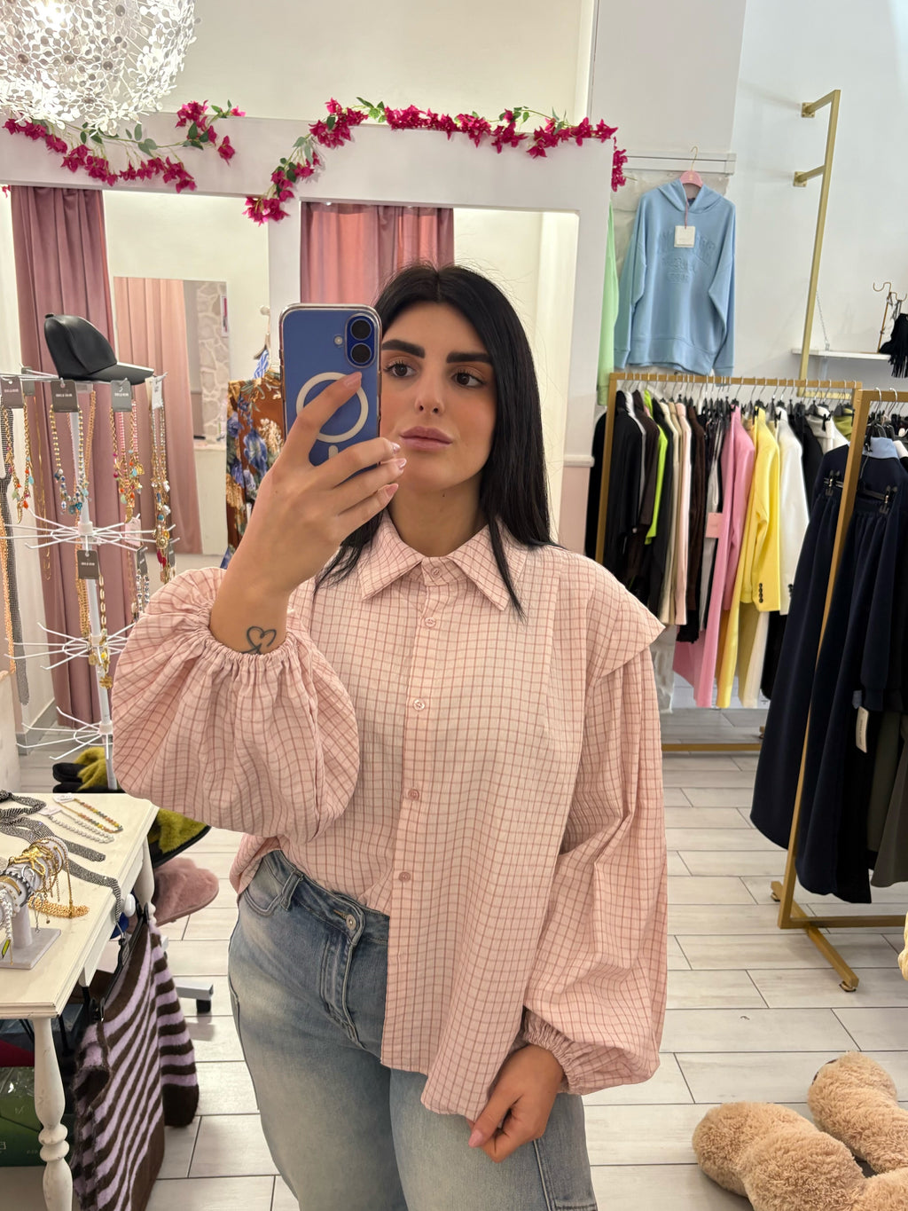 Camicia a quadri