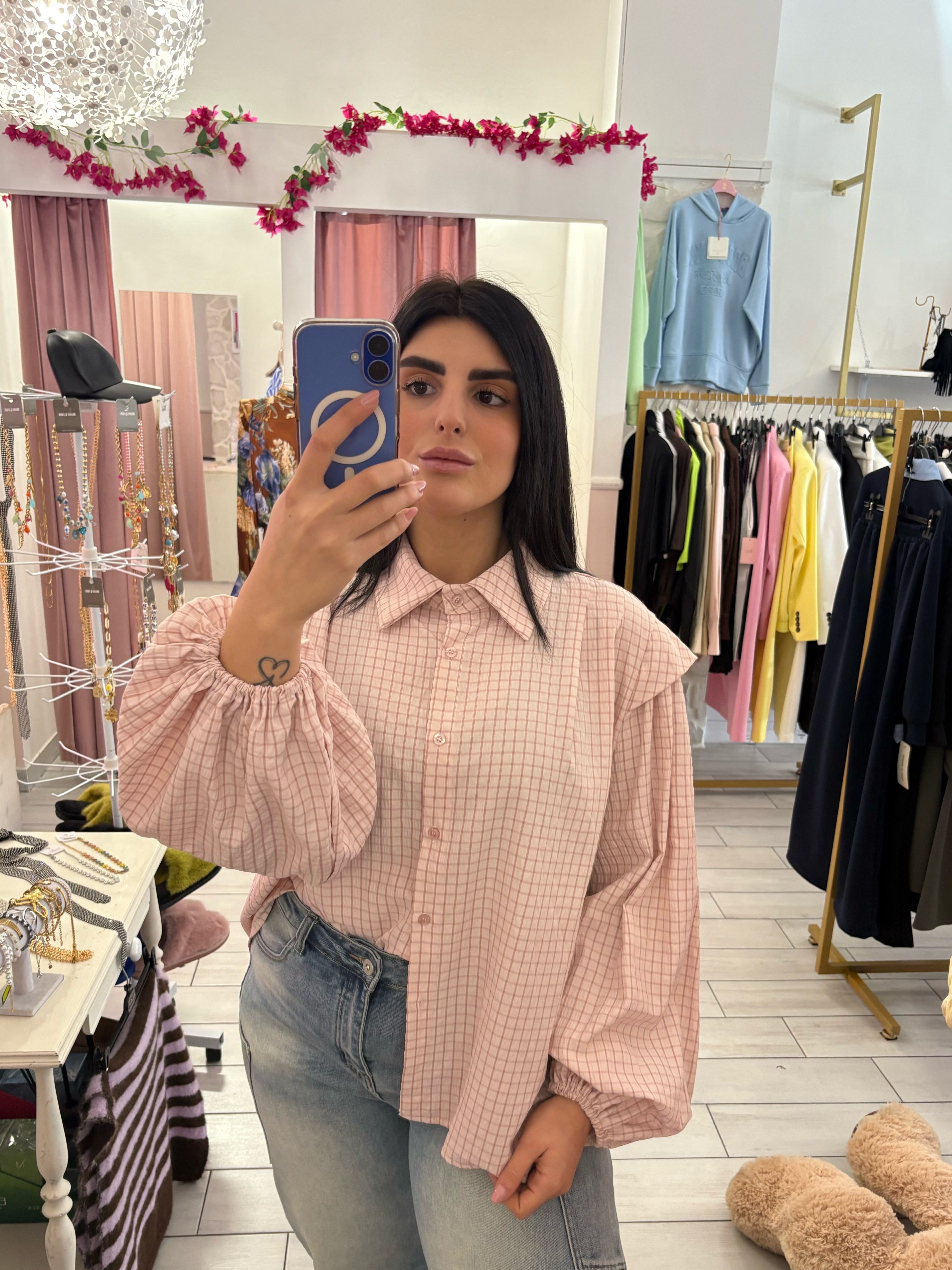 Camicia a quadri