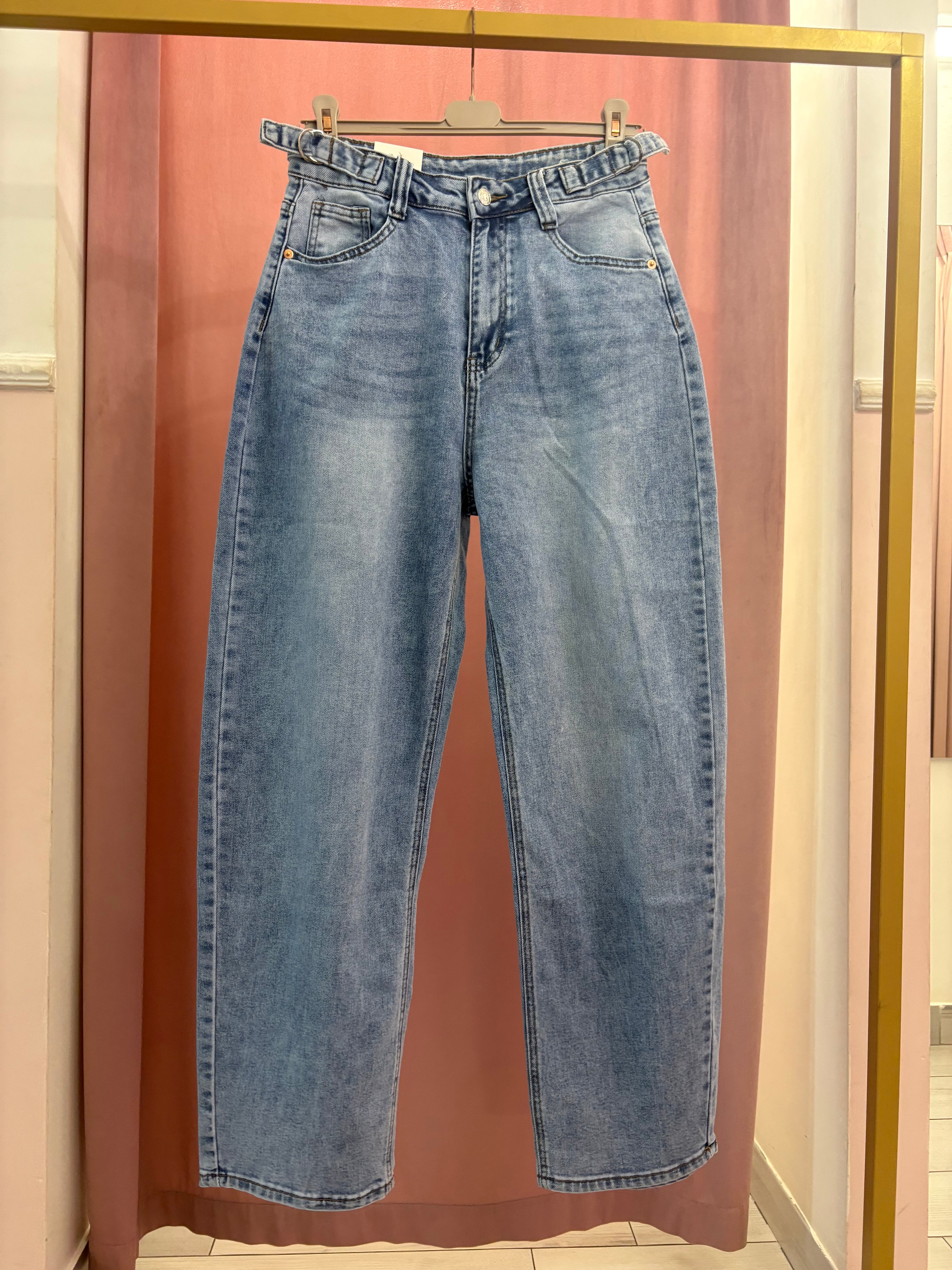 Jeans mom oversize