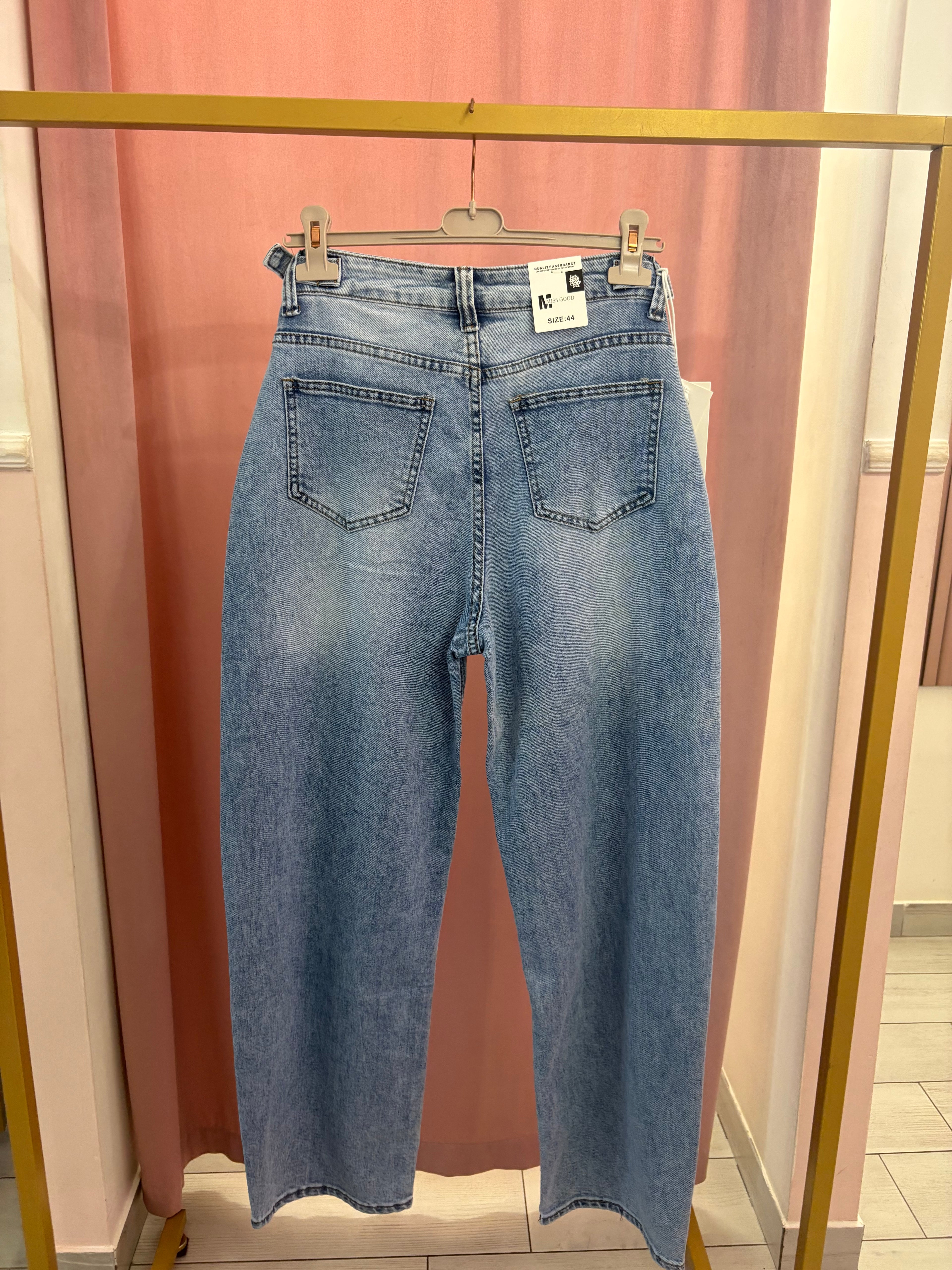 Jeans mom oversize