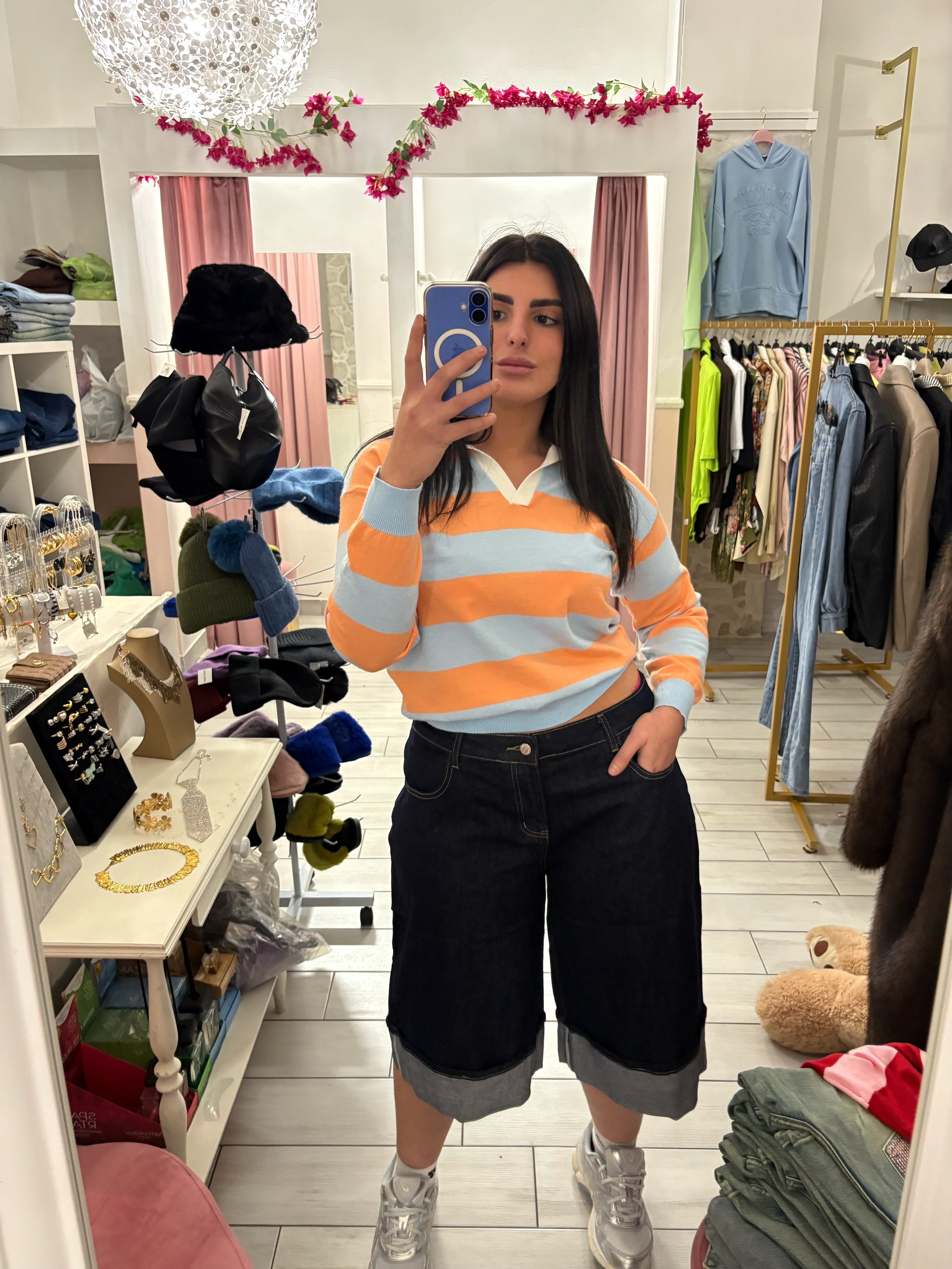 Bermuda in jeans