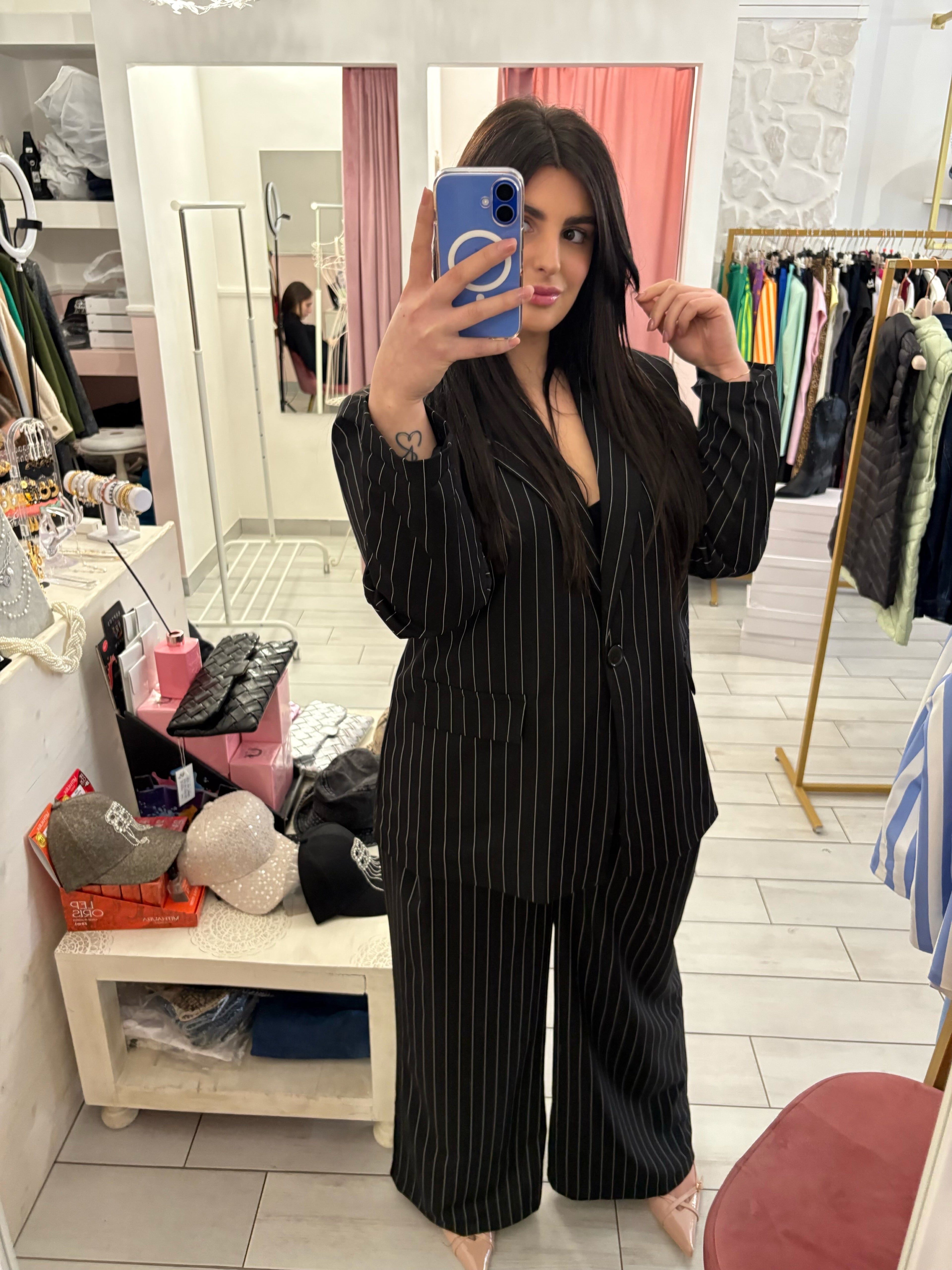 Tailleur gessato