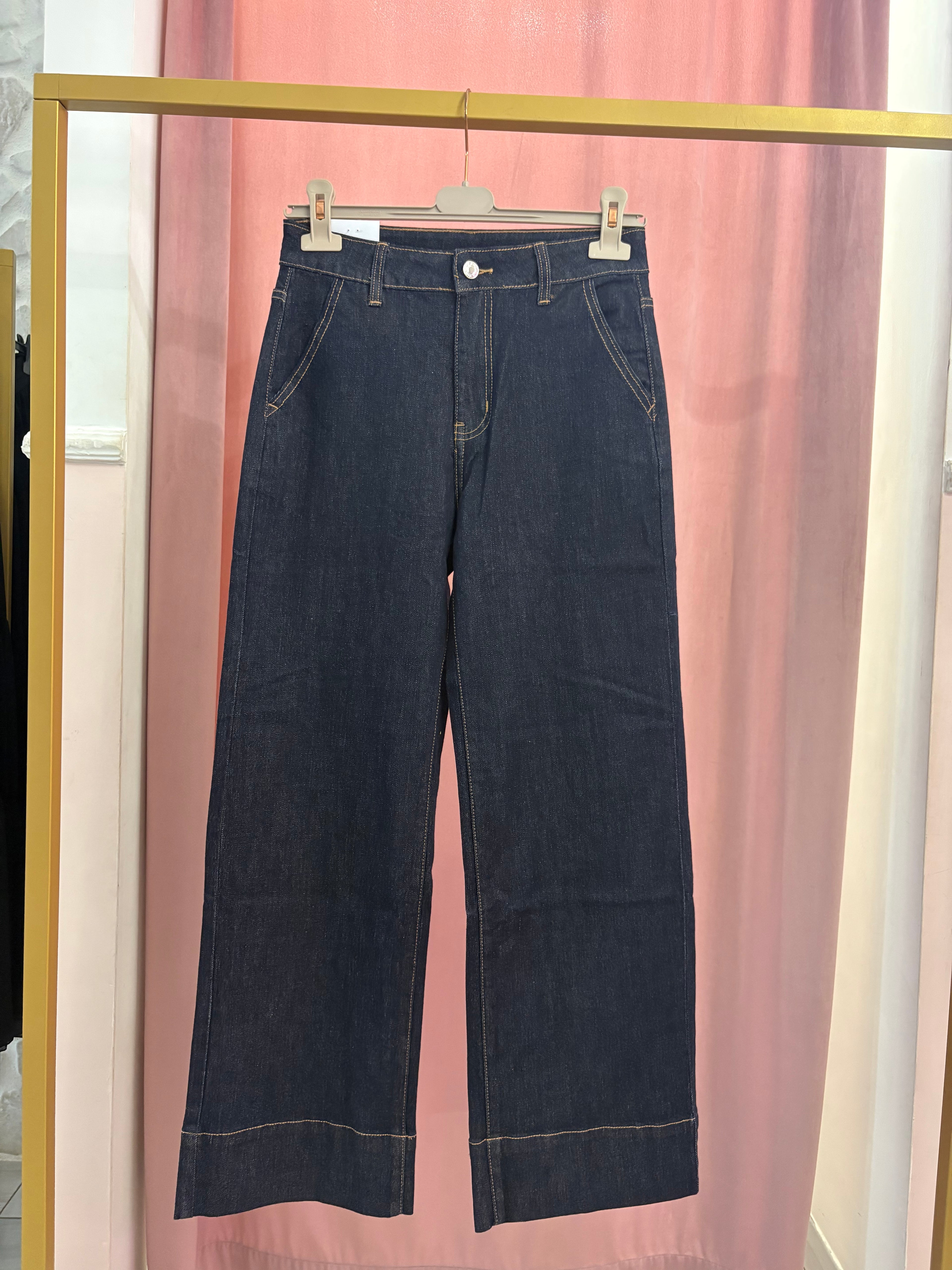 Jeans finto piegone