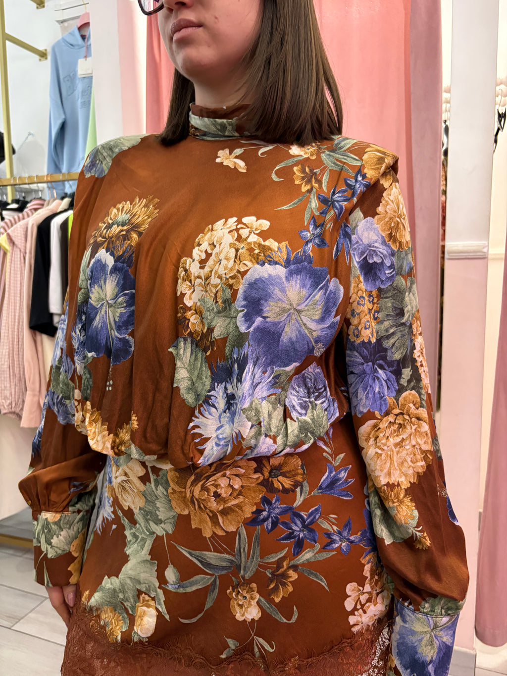 Mini dress flowers Lumina